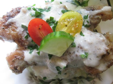 Chicken Leg Recipe in Mushroom Sauce