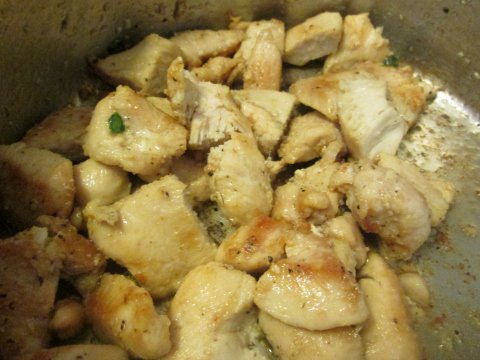 Golden Chicken Breast Chunks