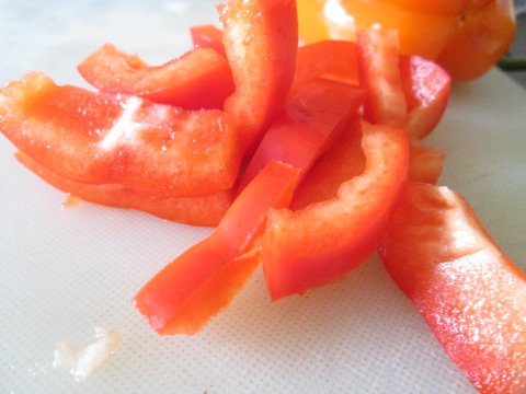 Sliced Red Pepper