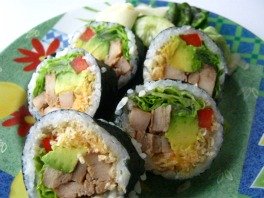 Chicken Sushi Roll Recipe  